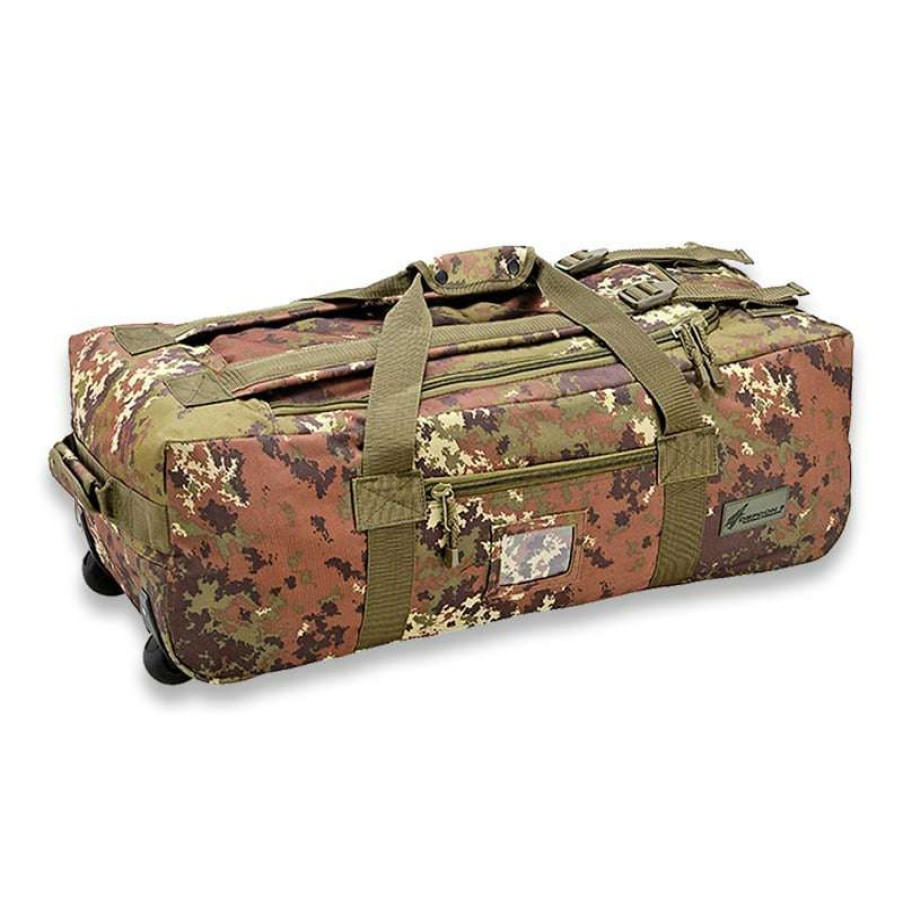 Backpacks & Bags & Versipacks * | Defcon 5 Trollye Travel Bag 70L., Camo Best Quality