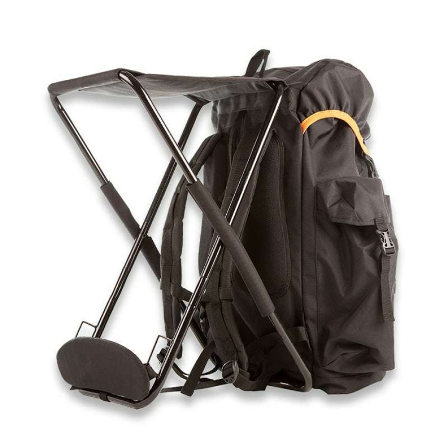 Backpacks & Bags & Versipacks * | Retki Excursion Black Sitpack New Threads