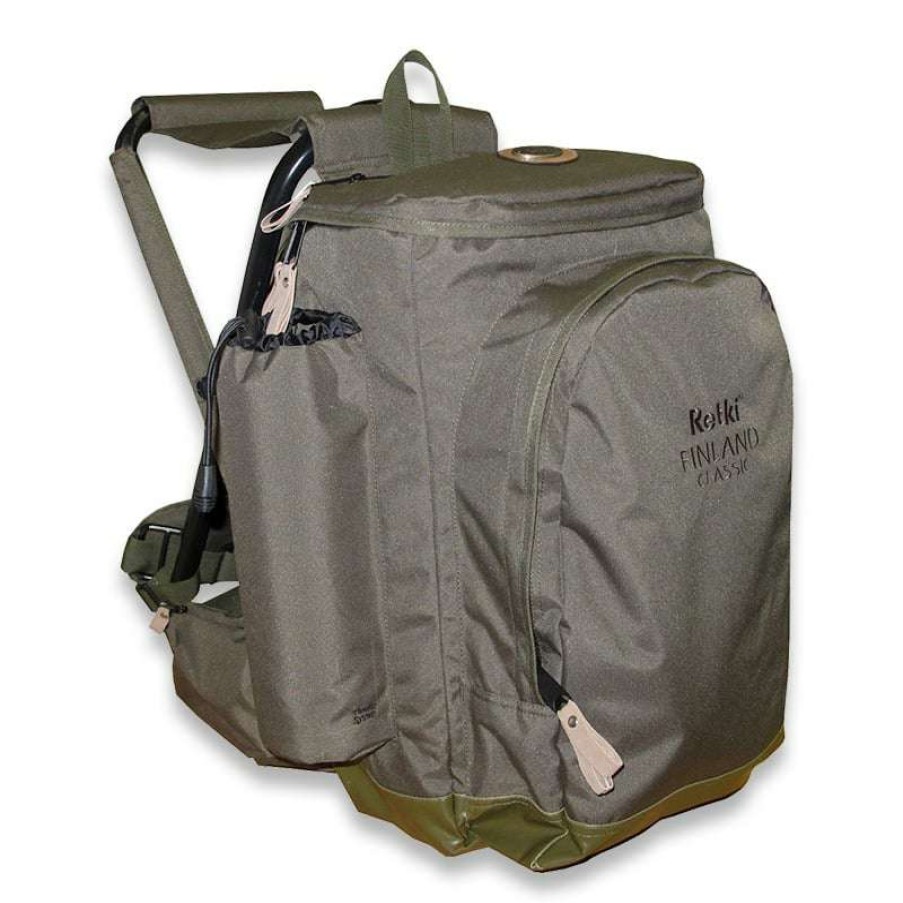 Backpacks & Bags & Versipacks * | Retki Finland Classic Sitpack, Olive Drab Outlet Sale