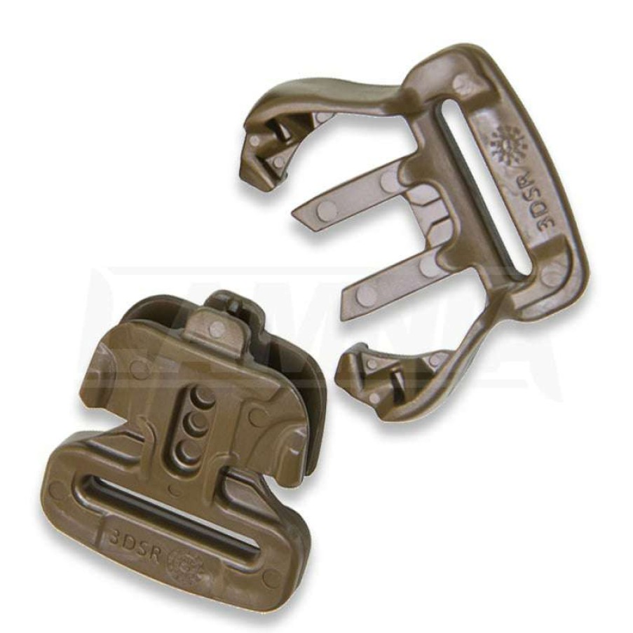 Accessories * | Itw 3Dsr Tactical Buckle Coyote Fire Sale