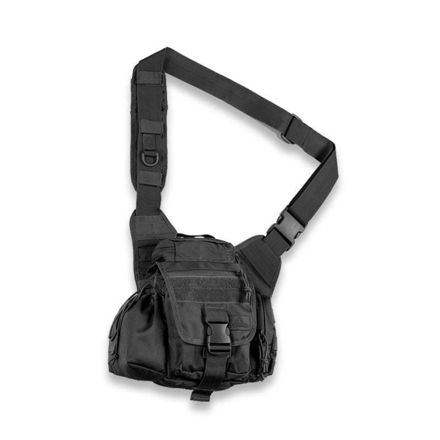 Backpacks & Bags & Versipacks * | Red Rock Outdoor Gear Hipster Sling Bag, Black Exclusive Design